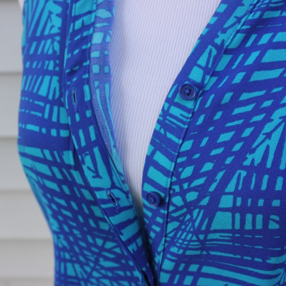 Apt 9 Sleeveless button down blouse Petite Small - Picture 10 of 11